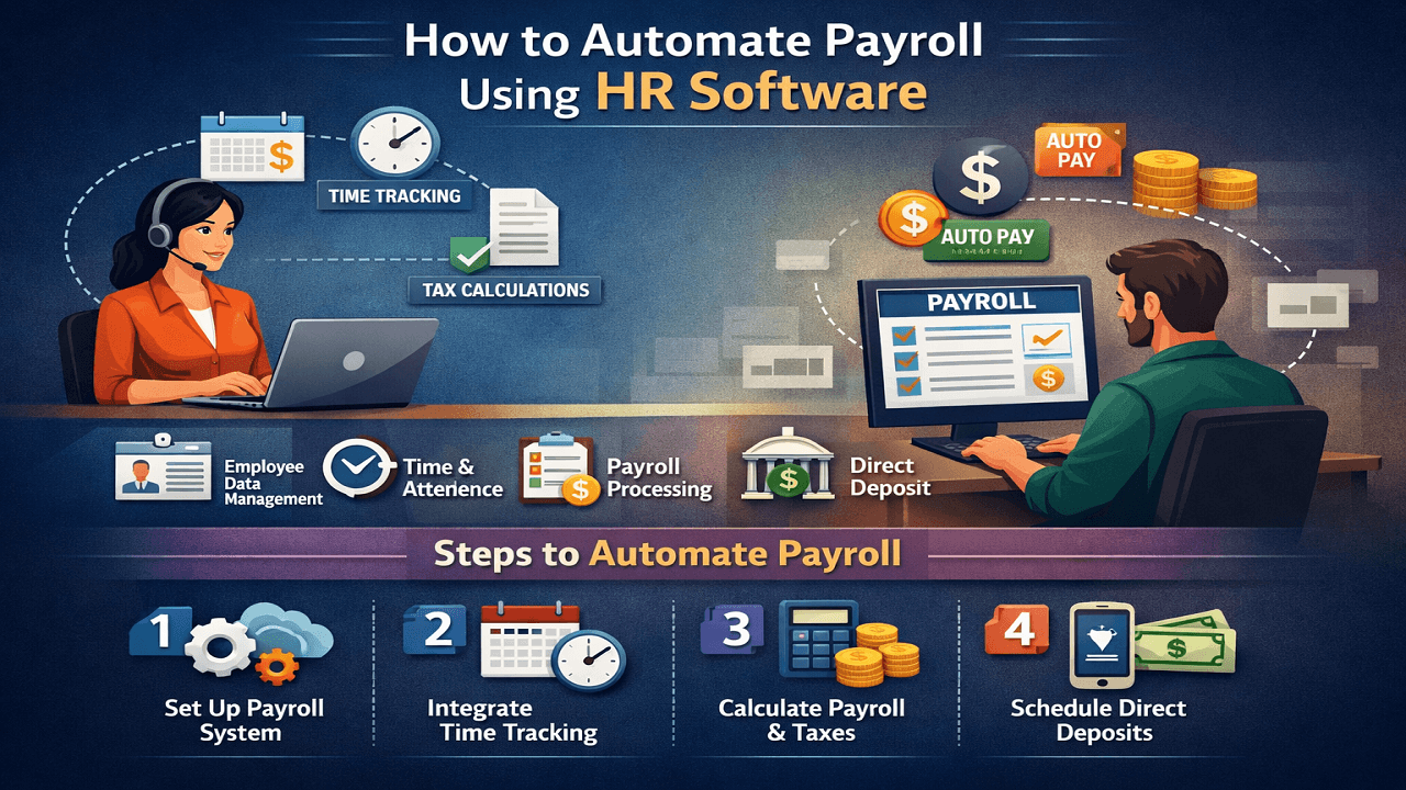 How to Automate Payroll Using HR Software